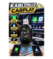 Kablosuz CarPlay ve Android Auto Adaptörü – Tak Çalıştır Düşük Gecikmeli Bağlantı