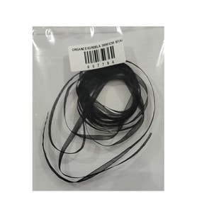 Organze Kurdela 3Mmx2M Siyah - 5 paket