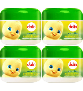 Dalin Vazelin 100ML Nem ve Koruma Avakado Yağlı (4 Lü Set)