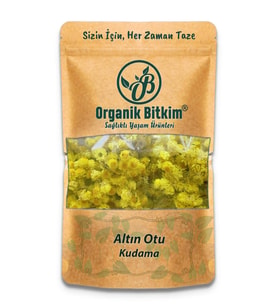 Organik Bitkim Altın Otu - Ölmez Çiçek / Kudama 500 gr
