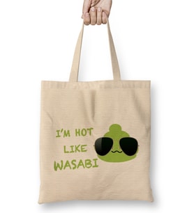 Kpop Merch Hot Like Wasabi Bez Çanta Uzun Saplı
