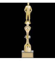 ODAK KUPA - Figürlü Kupalar - Judo / Karate Figürlü Kupalar FG-031 B - 43 cm