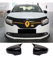Renault Symbol 3 Batman Yarasa Ayna Kapağı Piona Black ABS 2012 ve üzeri