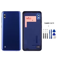Samsung Galaxy A10 - SM-A105F FULL Kasa Arka Kapak Takım MAVİ - TAMİR SETİ