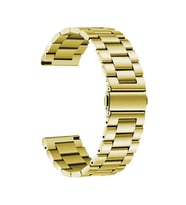 Lexroo Huawei Watch GT 3 46mm Band-04 22mm Metal Kordon - Gold