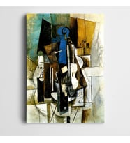 Pablo Picasso Enstrümanlar Kanvas Tablo