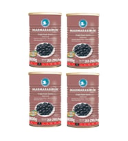 Marmarabirlik Doğal Salamura Zeytin 800 gr Teneke M Boy 261-290 x 4 Adet