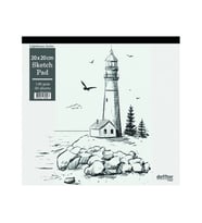 DEFFTER LIGHT HOUSE ESKİZ DEFTERİ 20X20 cm