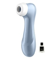 Pro 2 Blue Farklı Modlara Sahip Klitoris Emici Şarjlı Air Pulse Vibratör+Jel