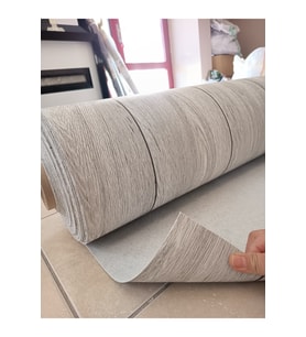PARKE DESENLİ 50cm x 200cm KEÇELİ MUŞAMBA Pvc Yer Muşambası platin meşe beyaz Zemin Döşemesi Soba Altı