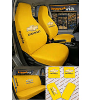 Chevrolet Logolu Oto Koltuk Kılıfı Ön Arka Set – Penye Universal Koltuk Koruyucu Servis Kılıfı