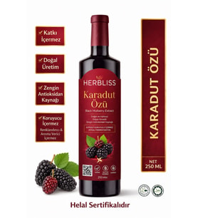 Herbliss Doğal Karadut Özü 250ML