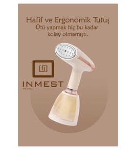 İnmest Infinity Buharlı Kırışık Giderici Dikey Ütü 1500w Portatif