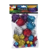 Südor Pon Pon Metalik Mix 10 20 30Mm Ss32