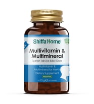 Shiffa Home Multivitamin & Multimineral Erkekler İçin 60 Tablet  Günlük Vitamin Mineral Desteği
