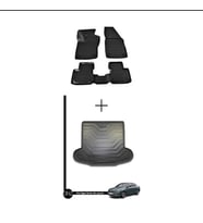 3D EGEA SEDAN HAVUZLU OTO PASPAS + BAGAJ HAVUZU SET