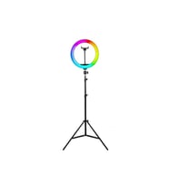 13" RGB LED Halka Işık, Tripodlu, Soft Ring Light MJ33