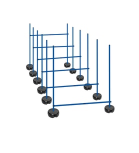 Scucs 1148 Slalom Seti Boş Renkli Mavi