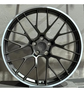 5 112 21 9.0-10.0 ET26-19 ÖN ARKA MATT BLACK EMR-1268 PORSCHE MACAN JANT MODELİ (4Ad)