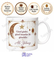 Bayram Hediyesi Kişiye Özel Baskılı Kupa Bardak İsimli Hediye Mug