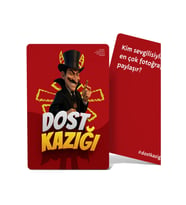 Eğlenceli Yılbaşı Arkadaş Grubu Parti Cesur Komik Bol Kahkaha Neşeli Oyun-Dost Kazığı 112 Kart