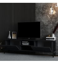 TV Sehpası Afra Retro Gümüş 150 cm
