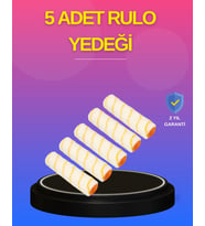 5’li Detay Boya Rulo Takımı Pürüzsüz Yüzey İçin İdeal