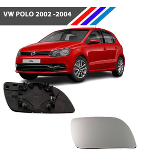 VW Polo Sağ Dış Ayna Camı Yolcu Tarafı 2002 -2004