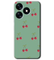 Tecno Spark 10 4G Kılıf HD Desen Baskılı Kılıf - Kiraz Berry