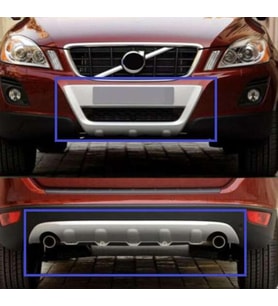 Volvo Xc60 Uyumlu 2009 2013 Ön Arka Koruma Difüzör Parça