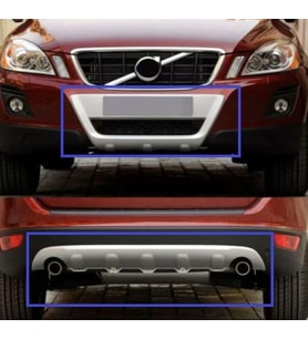 Volvo Xc60 Uyumlu 2009 2013 Ön Arka Koruma Difüzör Parça