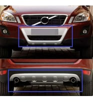 Volvo Xc60 Uyumlu 2009 2013 Ön Arka Koruma Difüzör Parça