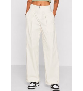 Nike Sportswear Collection Woven Trousers Loose Fİt Joggers Kadın Bol Kesim Dokuma Eşofman Altı Krem