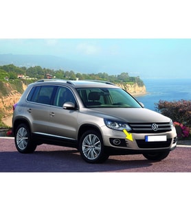 VW Tiguan 2012-2015 Ön Tampon Çeki Çekme Demiri Kapağı 5N0807241B