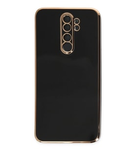 Durukar® Redmi Note 8 Pro Kılıf Volet Silikon - Siyah