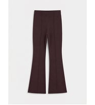 LCW Modest Bordo Dar Fit İspanyol Paça Kadın Pantolon
