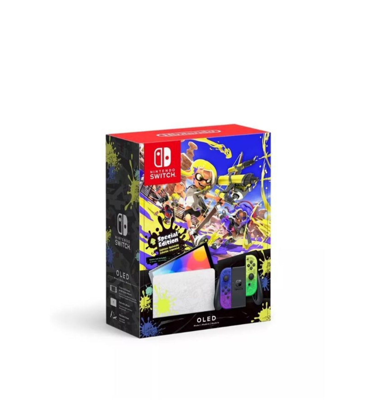Nintendo Switch – Oled Model Splatoon 3 Edition Ithalatçı Garantili