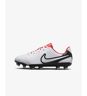 Nike Jr. Tiempo Legend 10 Club Çocuk Kramponu(DAR KALIP) (Beyaz)