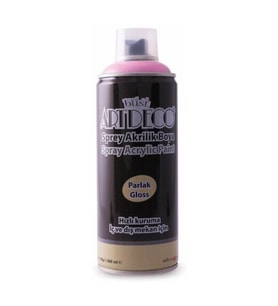Artdeco Akrilik Sprey Boya 400 ML Bebek Pembe Sprey Akrilik Boya (Karışık)