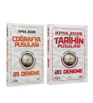 CBA Akademi 2026 KPSS Coğrafyanın ve Tarihin Pusulası Deneme Seti 2 Kitap