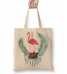 Flamingo Bez Çanta Uzun Saplı