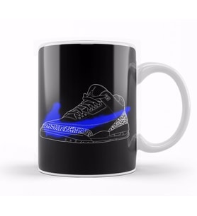 Air Jordan Ones Kupa Bardak Porselen