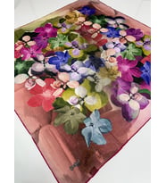 Fresh Soft Pamuk Eşarp - 05078 (Fuşya-Mor)