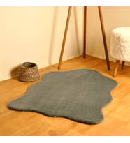 Rex Tavşanı Kısa Tüylü Post Peluş Gri