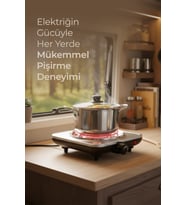 Sinbo SCO-5065  Tekli Elektrikli Ocak – 5 Kademeli Isı Ayarı