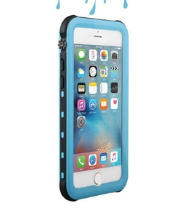 Apple iPhone 6 Uyumlu Kılıf 1-1 Su Geçirmez Kılıf (Siyah)