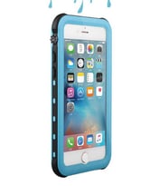 Apple iPhone 6 Uyumlu Kılıf 1-1 Su Geçirmez Kılıf (Siyah)