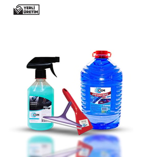 CEM CAR CARE 4'lü Kışlık Bakım Seti
