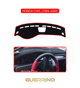 HONDA CIVIC 1994-2000TORPİDO KORUMA HALISI KIRMIZI KENAR