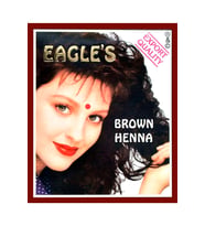 Eagle's Orijinal Hint Kınası Saç Boyası Kahverengi - Brown Henna